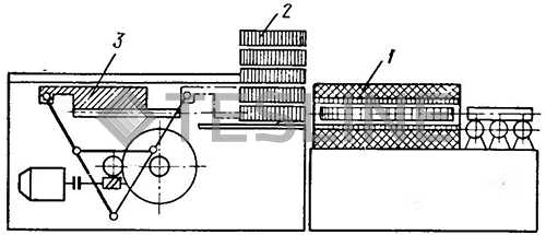 Схематическое изображение индукционного нагревателя